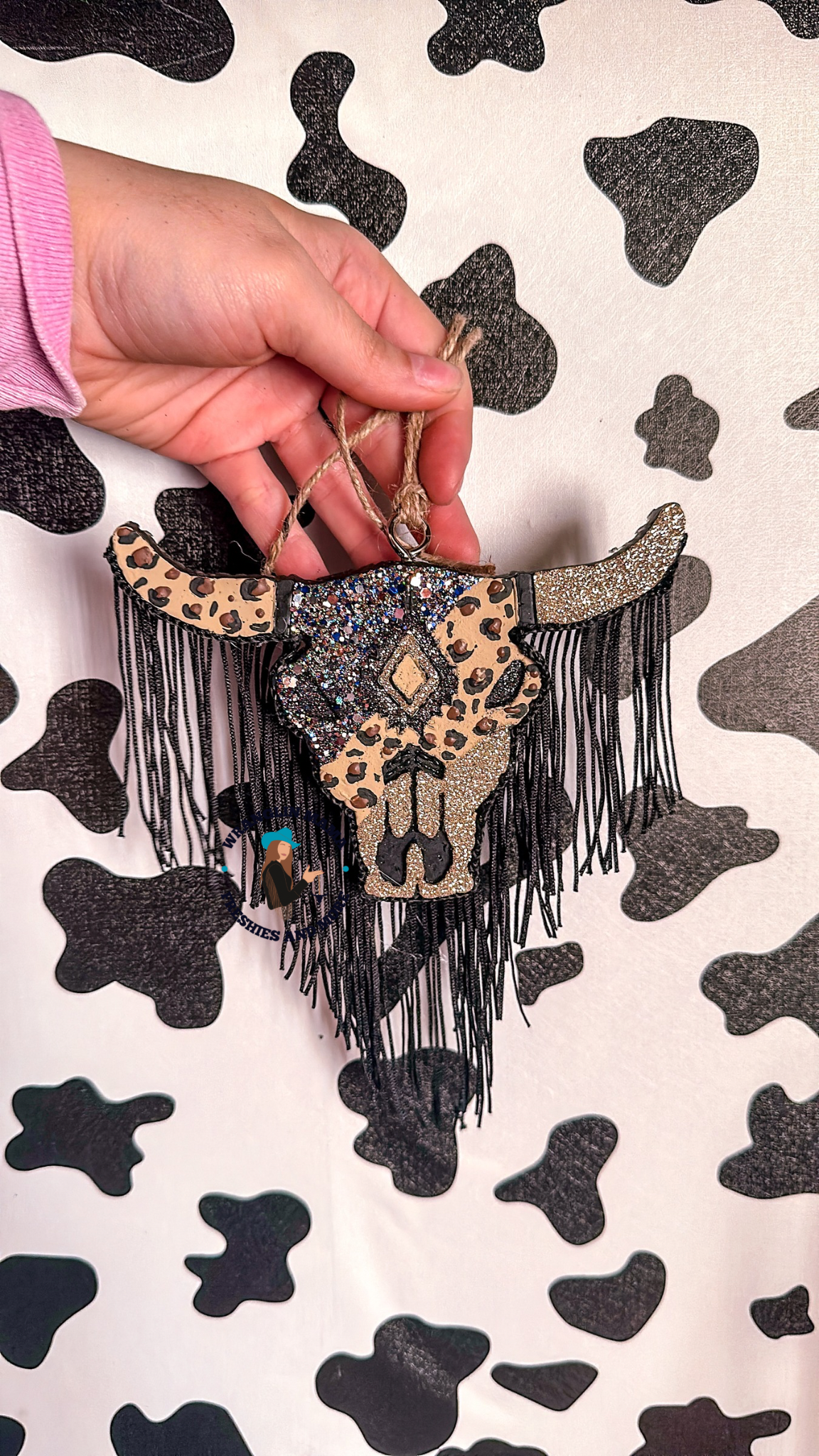 Boujee Bull Skull
