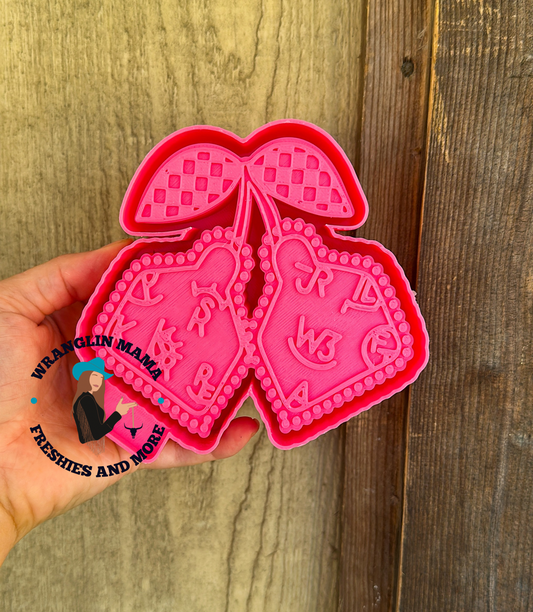 Branded cow tags